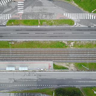 Photo Textures of Roads from Above